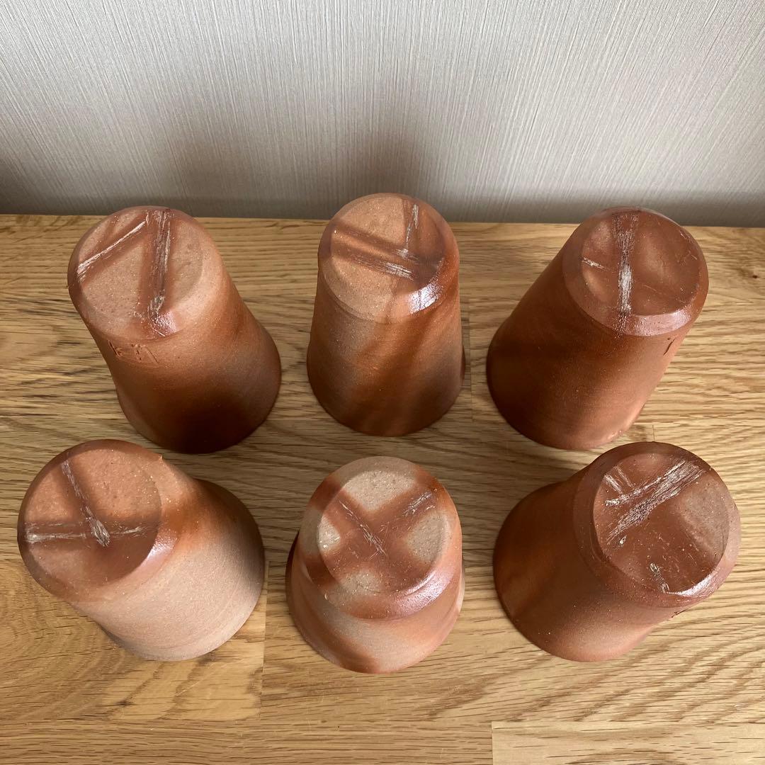 備前焼 緋襷 ビアマッグ フリーカップ