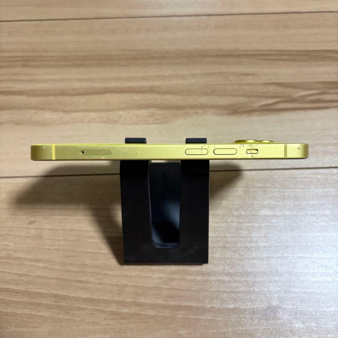 バッテリー100% 微ジャンク iPhone14 128GB イエロー