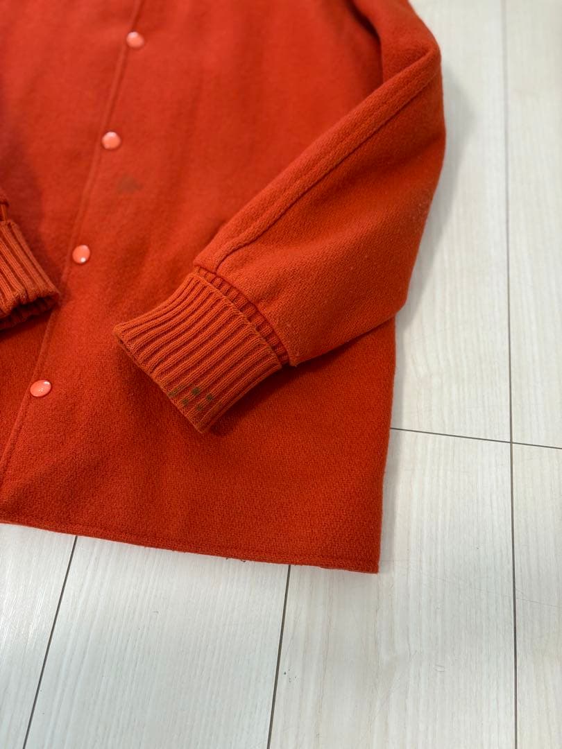 80s melton ウールジャケット スタジャン ファラオジャケット