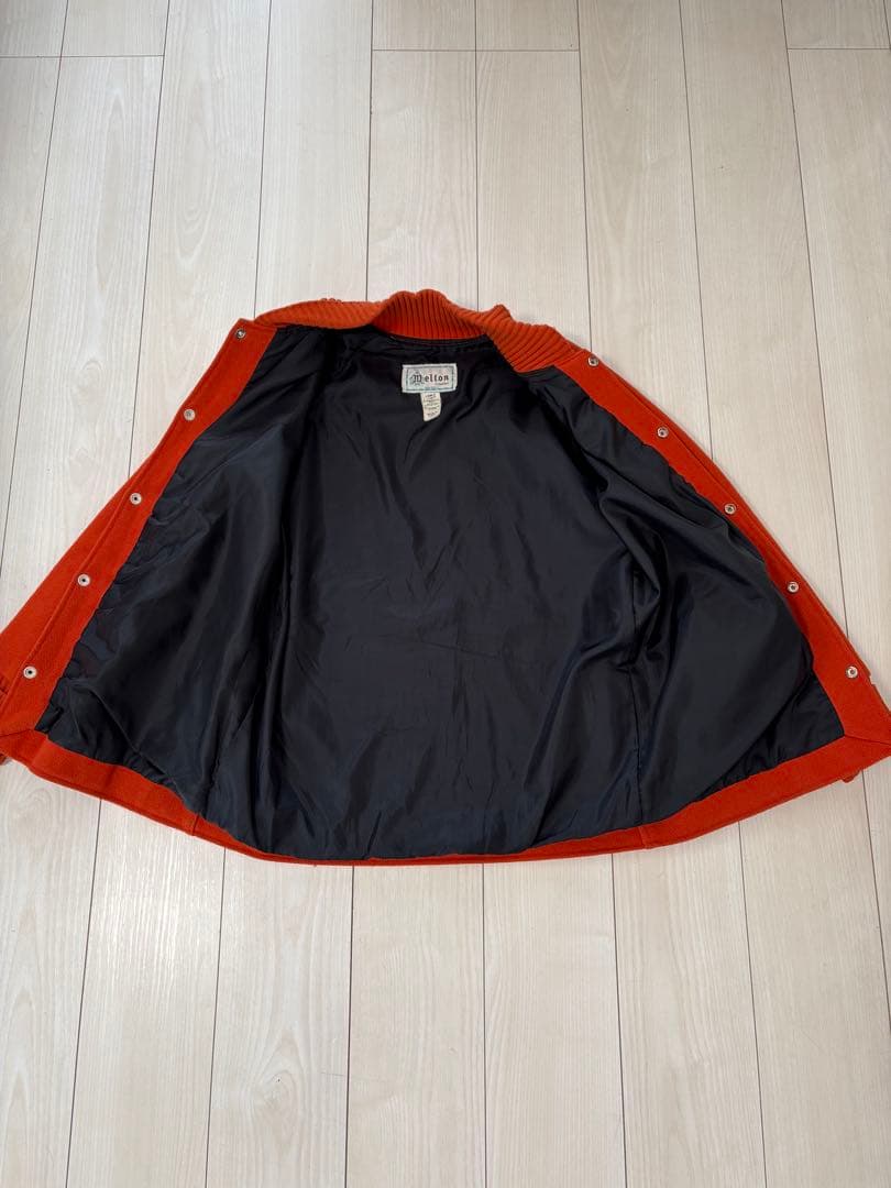 80s melton ウールジャケット スタジャン ファラオジャケット