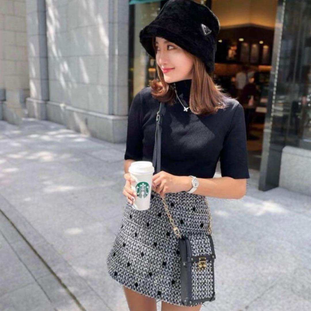 sheller ドットツイードレディキュロット【即日発送】