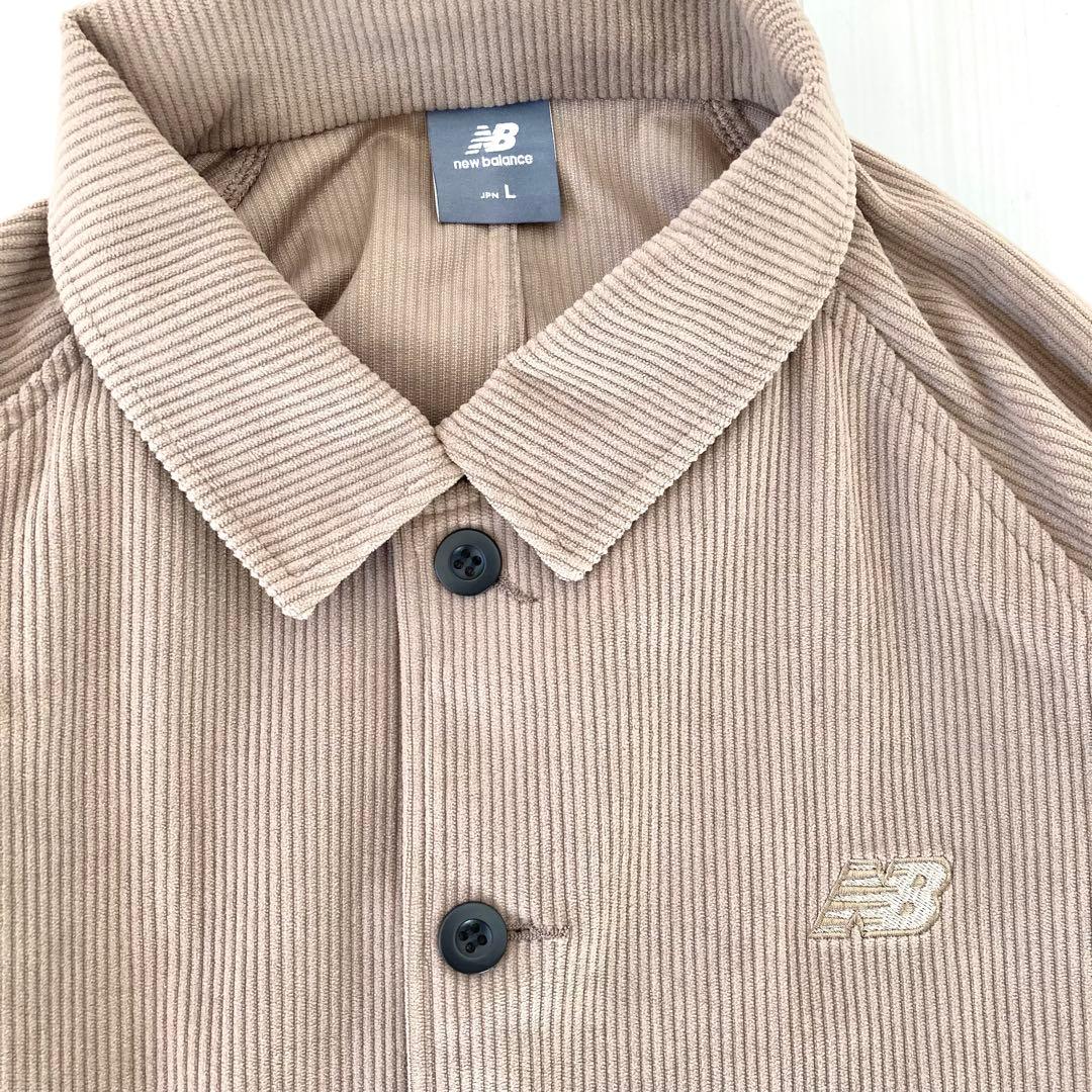 【美品】ニューバランス　コーデュロイジャケット　パンツ　ブラウン　L
