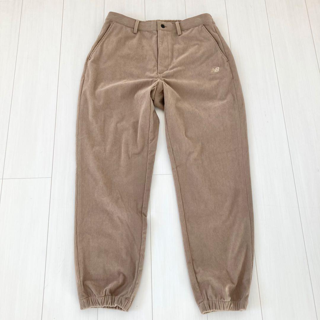 【美品】ニューバランス　コーデュロイジャケット　パンツ　ブラウン　L