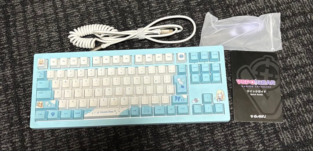 ぶいすぽGEAR 藍沢エマ キーボード 中古】未使用未開封)VSPO!GEAR