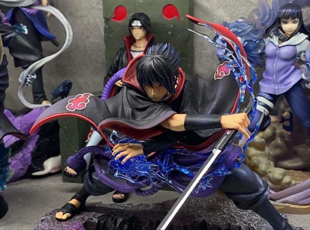 ナルト 疾風伝 桃地再不斬 ガレージキット ももち ザブザ フィギュア