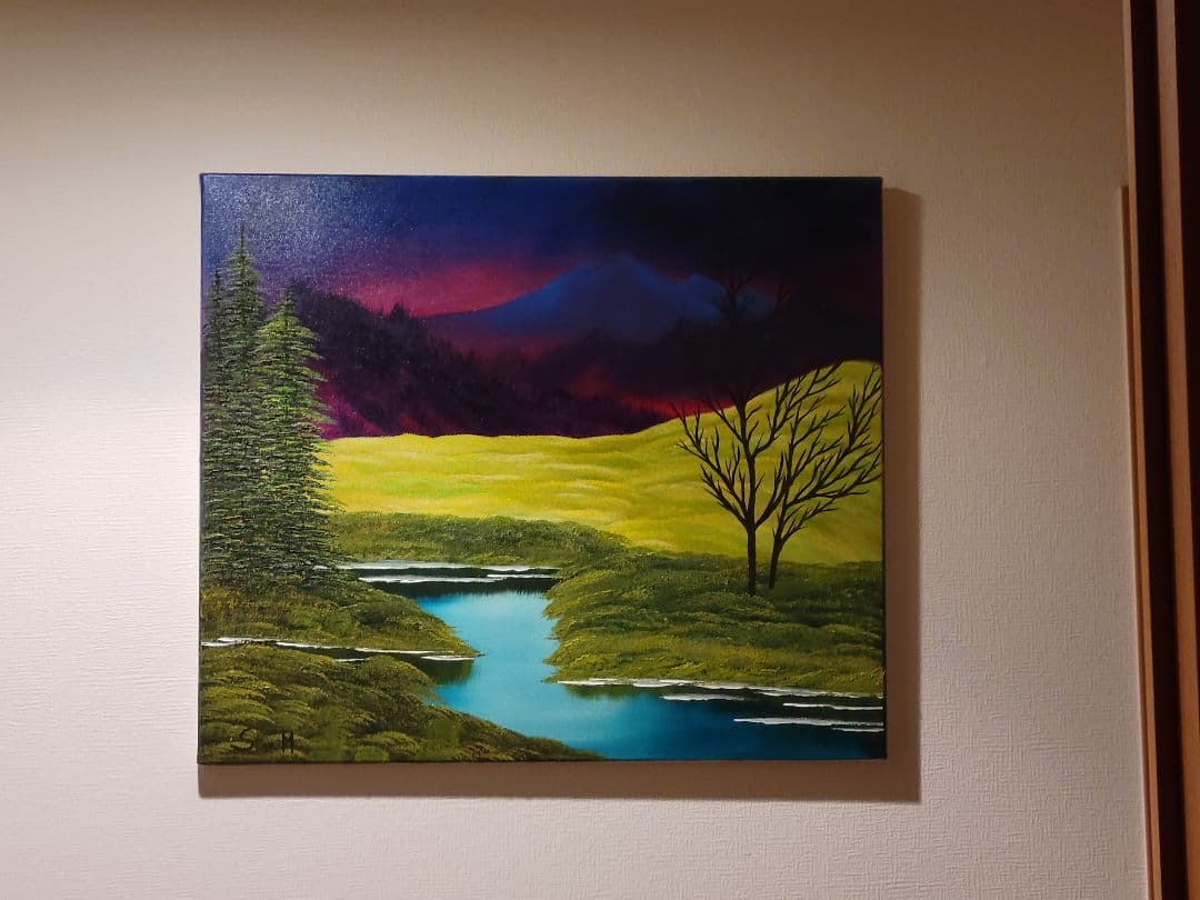 View from clear creeks 澄んだ小川の景色