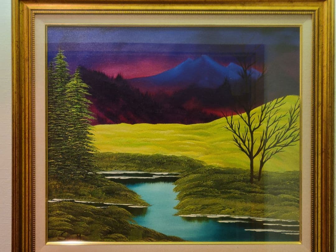 View from clear creeks 澄んだ小川の景色