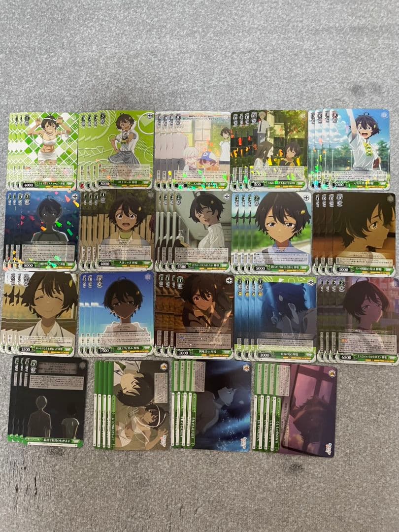 ヴァイスシュヴァルツ TD込みRR以下4コン 負けヒロインが多すぎる