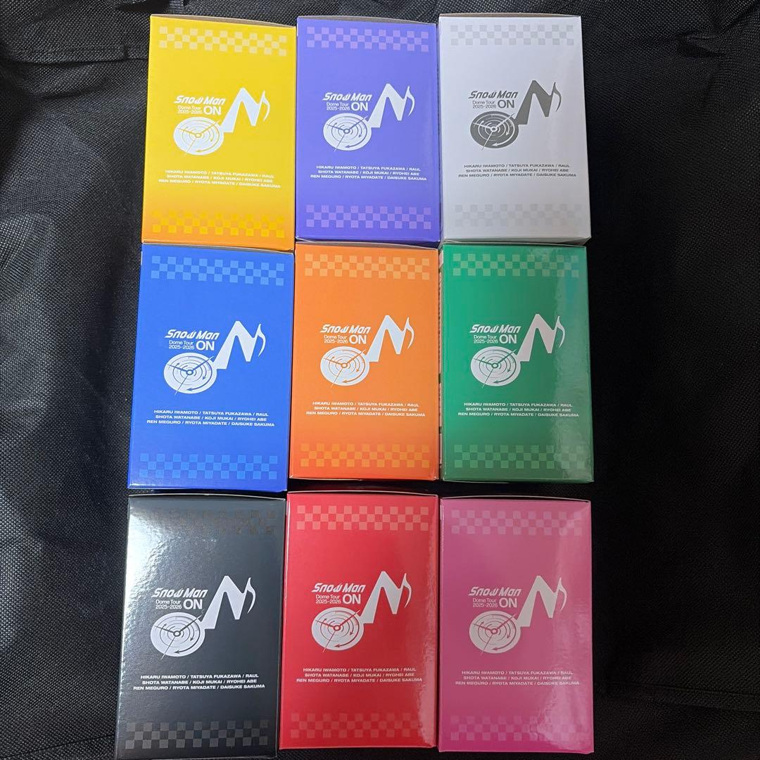 Man Dome tour 2025-2026 ON ソフビ 9個セット