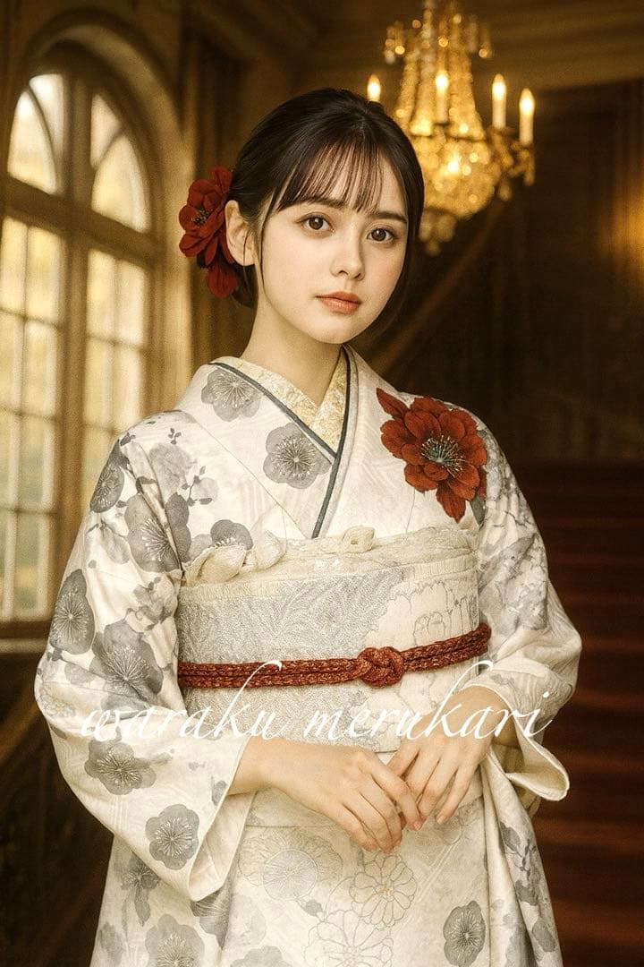 ♦︎玉城ティナx紅一点 NEW FURISODE♦︎お振袖お仕立て込み 玉城ティナ×紅一点 NEW FURISODE Collection🌷 2025 Season concept