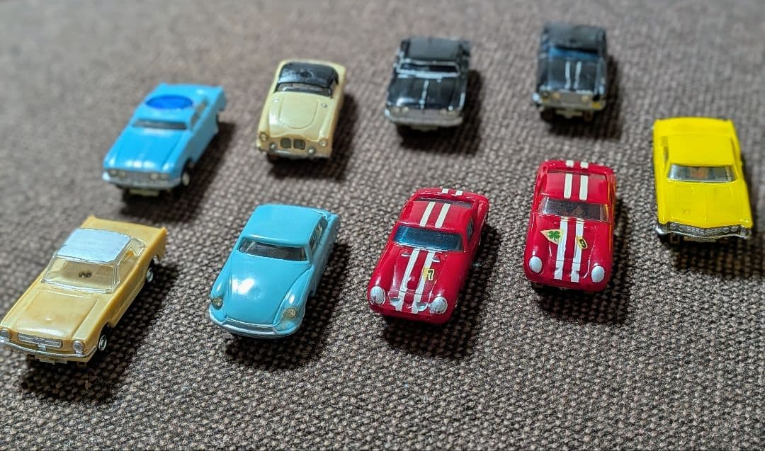 【9台/まとめ売り】マルサンスロットカー