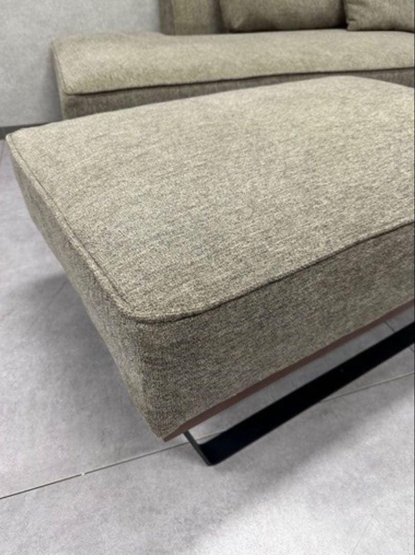 【美品】Liberoリベロカウチソファ モスグレー　① 送料込み