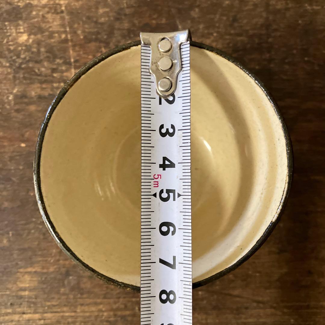 麦藁手蕎麦猪口 瀬戸 十草 美濃 古道具 青山二郎 白洲正子 古民芸 酒