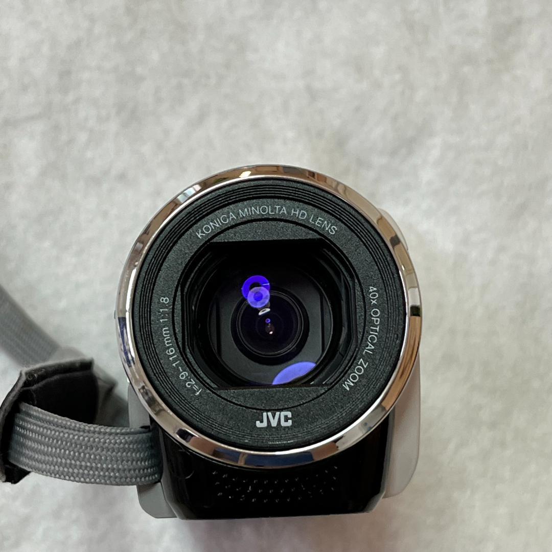 JVC ケンウッド GZ-E780-W ビデオカメラ、専用BDライター