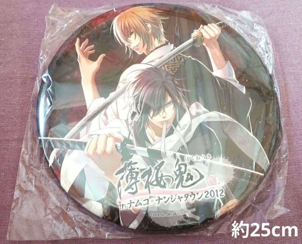 薄桜鬼 in ナムコ ナンジャタウン 2012 【希少】BIG缶スタンド