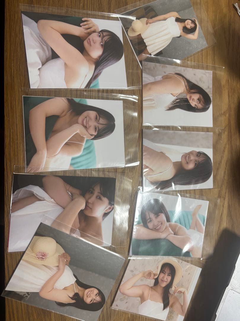 福井梨莉華　写真　ランダムブロマイドセット（2枚組）　17種