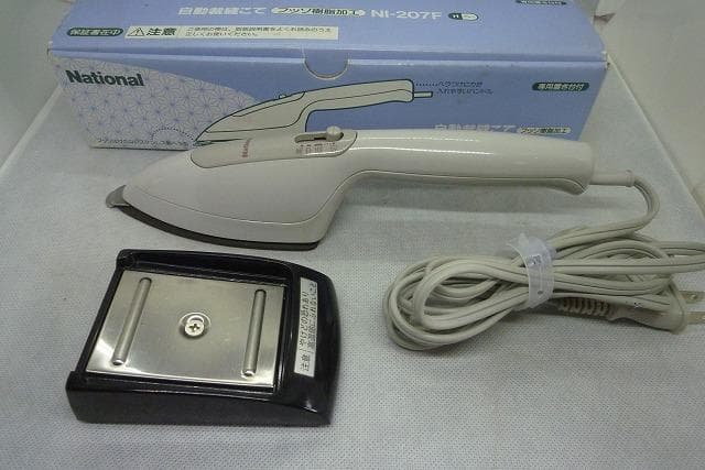 未使用品 自動裁縫こて ナショナル NI-207F 未使用品 和裁 洋裁未使用