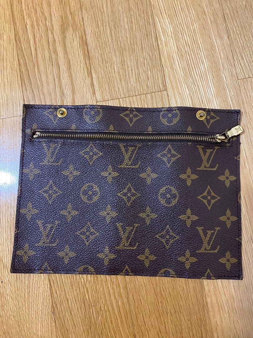 Louis Vuitton モノグラムバッグ大モデル 巾着 リペア品