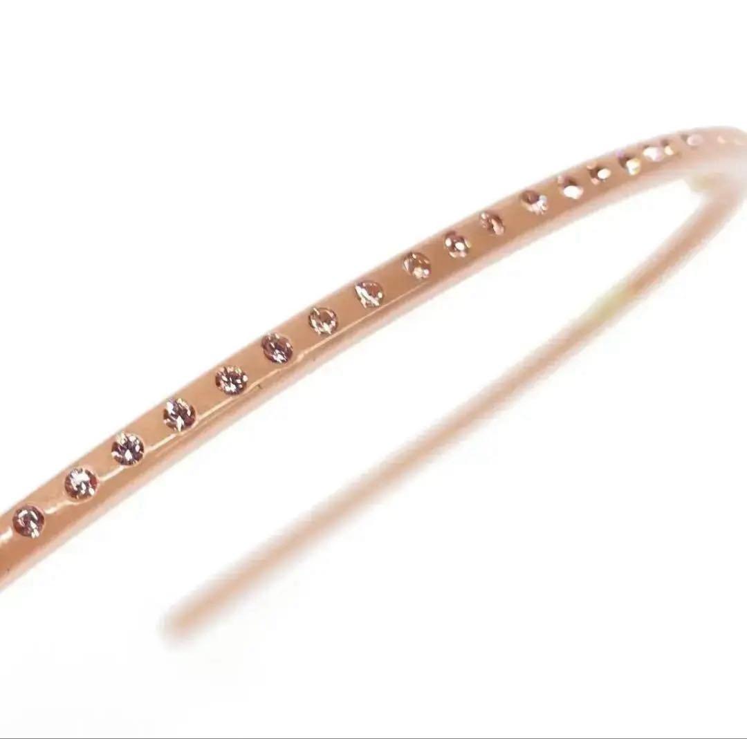 アレクサンドルドゥパリ　カチューシャ　ピンク　キラキラ　スワロフスキー