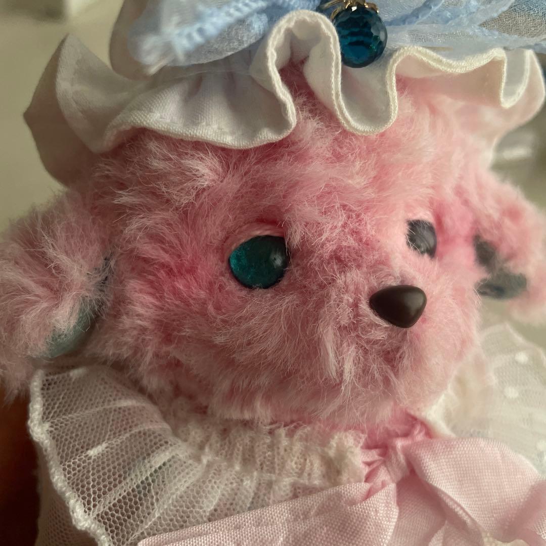 プードル　ぬいぐるみ　アンティーク風