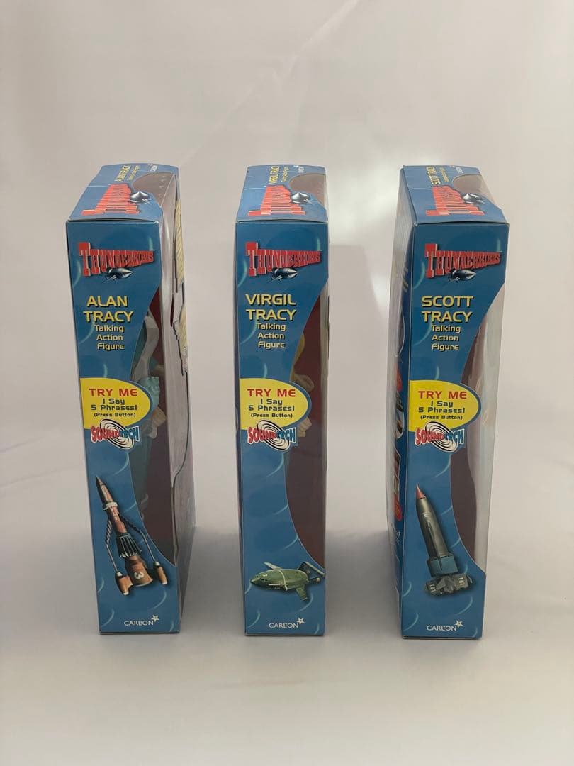 【未開封】サンダーバード　トーキングフィギュア　3体セット