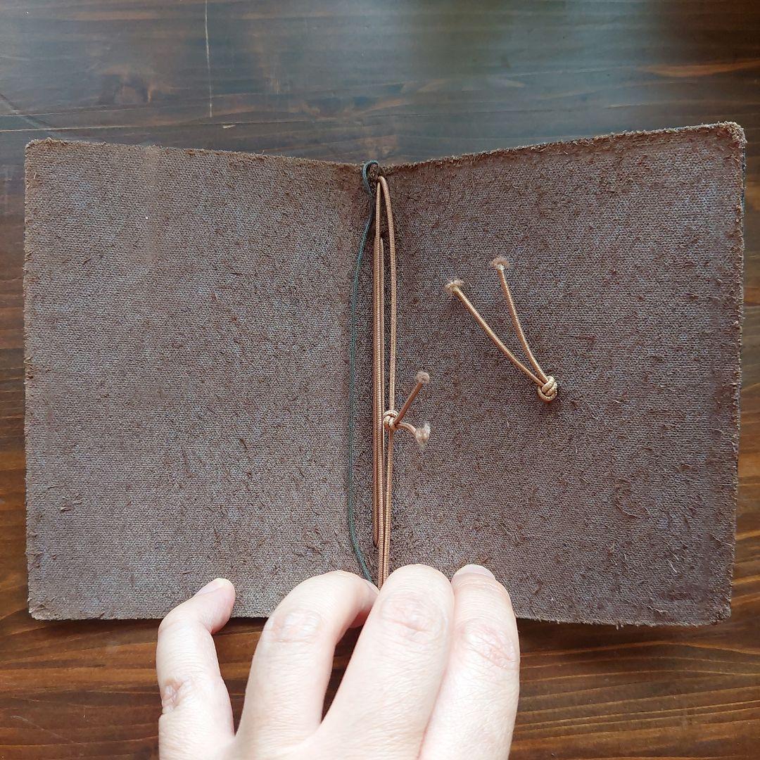 トラベラーズノート 旧刻印 旧ロゴ 初期 MIDORI ブラウン - メルカリ