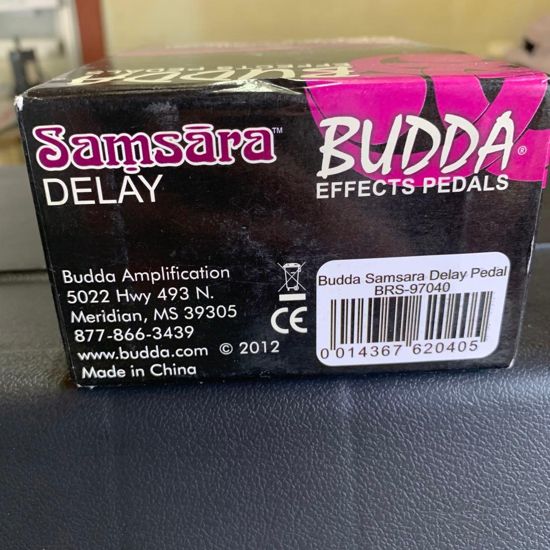 ギター BUDDA EFFECTS PEDALS samsara delay