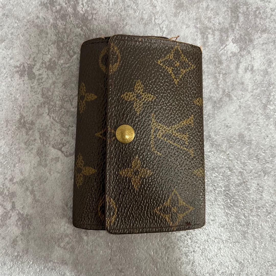 LOUIS VUITTON】キーケースモノグラム ダークブラウンミュルティクレ