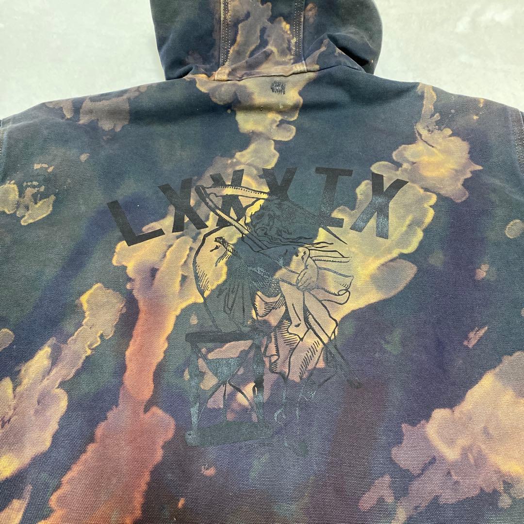 M*a様 珍品タイダイ carhartt アクティブジャケット　J130