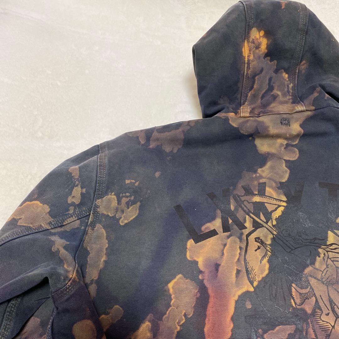 M*a様 珍品タイダイ carhartt アクティブジャケット　J130