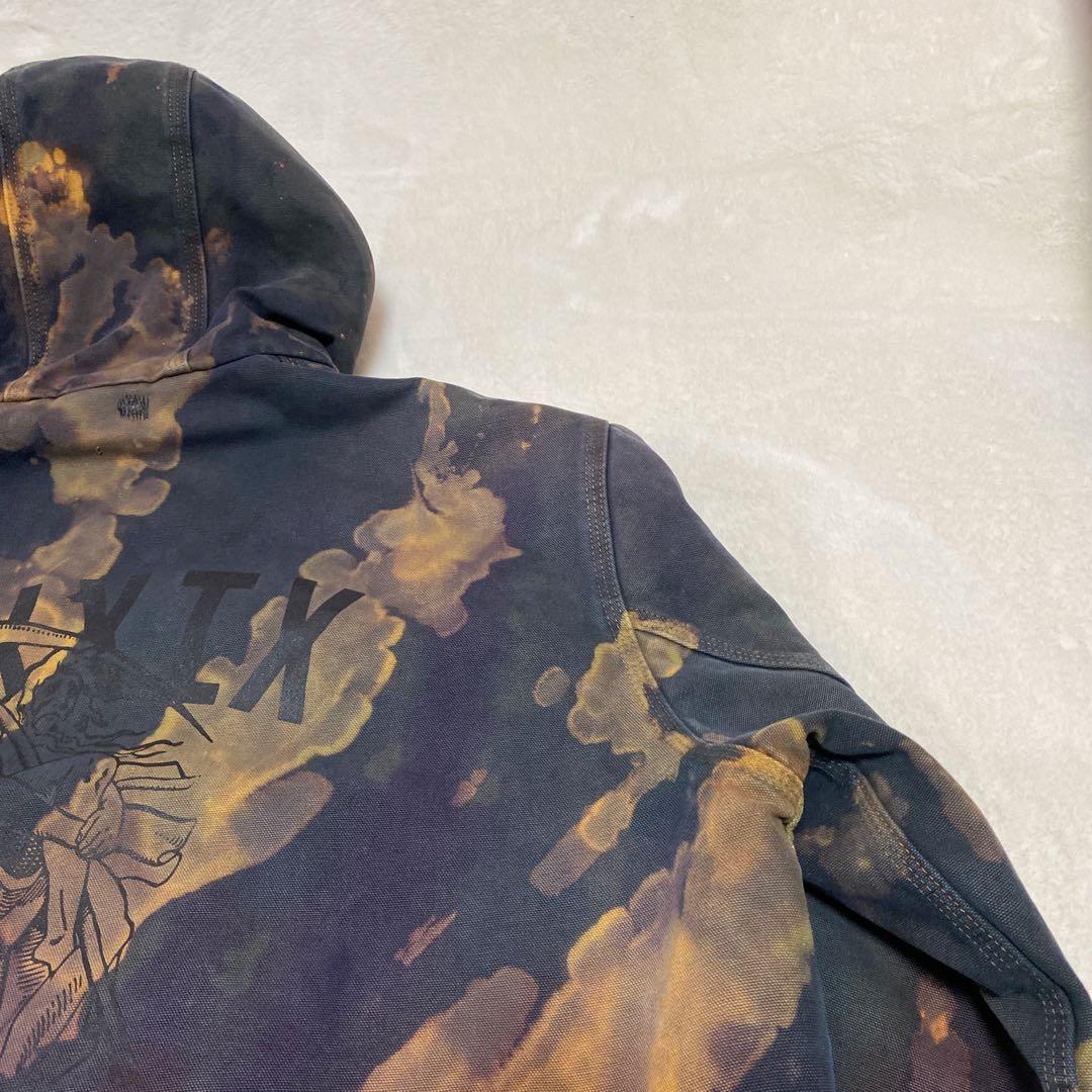 M*a様 珍品タイダイ carhartt アクティブジャケット　J130