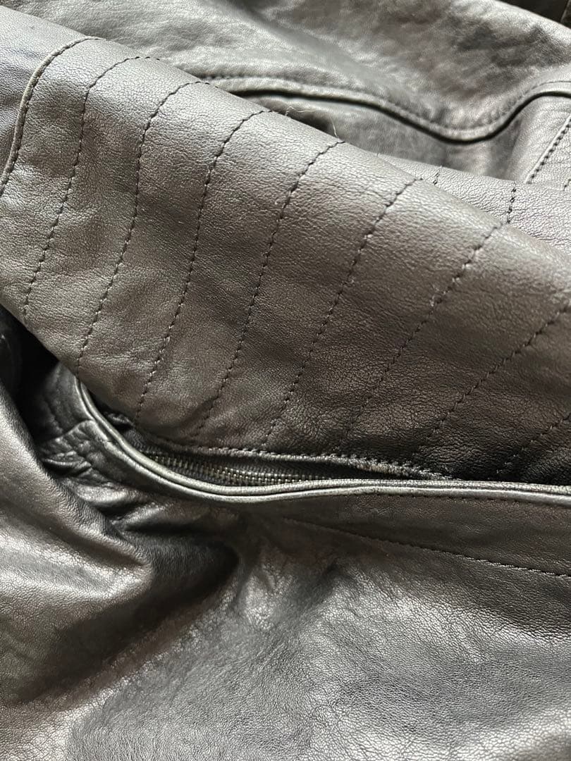 BURBERRY 2way レザー ライダースジャケット Mサイズ
