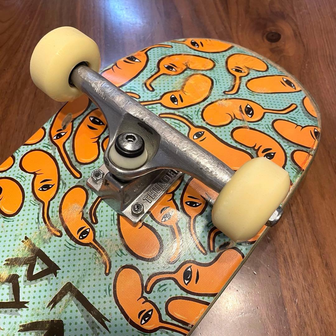 トイマシーン　スケボー　スケートボード　サンダー　8インチ　コンプリート