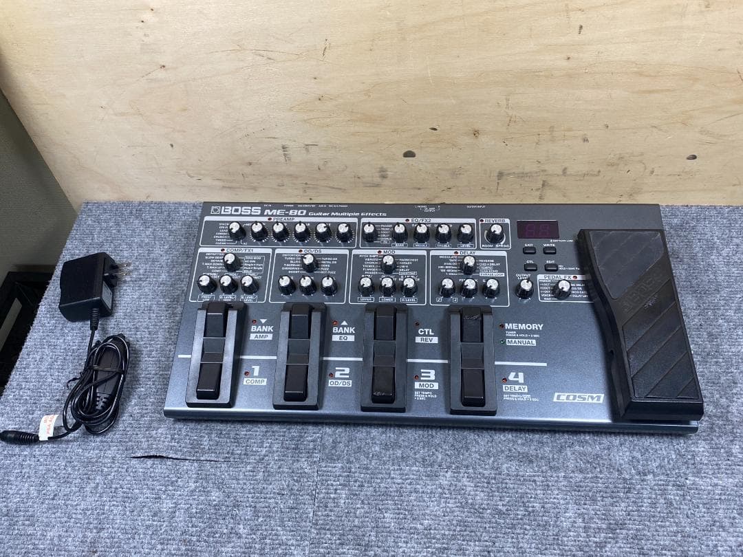 BOSS ME-80 マルチエフェクター ライブに最適なギター用マルチ・エフェクター発売:: ニュースリリース