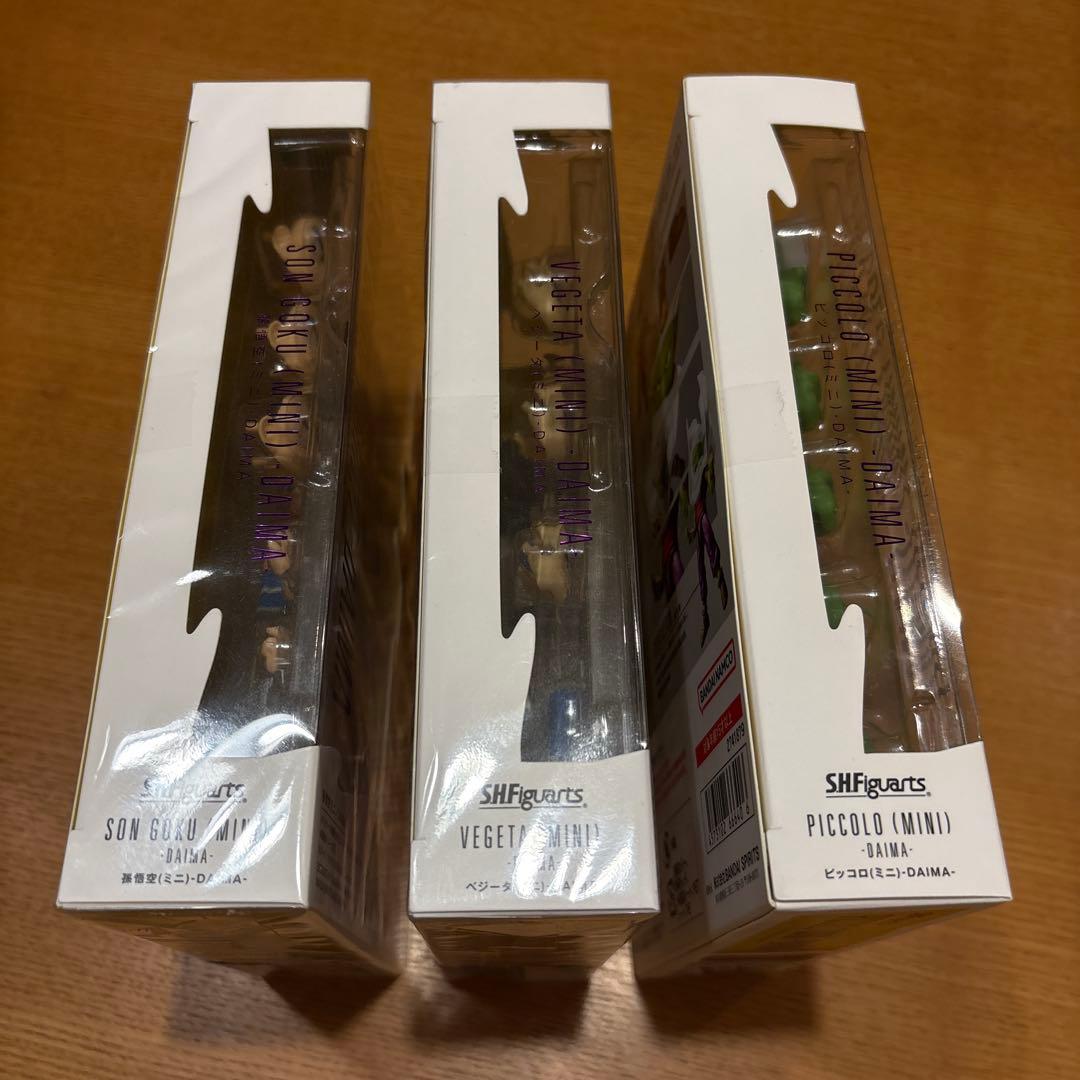 ドラゴンボール S.H.フィギュアーツ DAIMA 孫悟空＆ベジータ＆ピッコロ