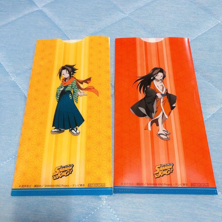 シャーマンキング 麻倉葉 ハオ チケットファイル◇セガ プライズ