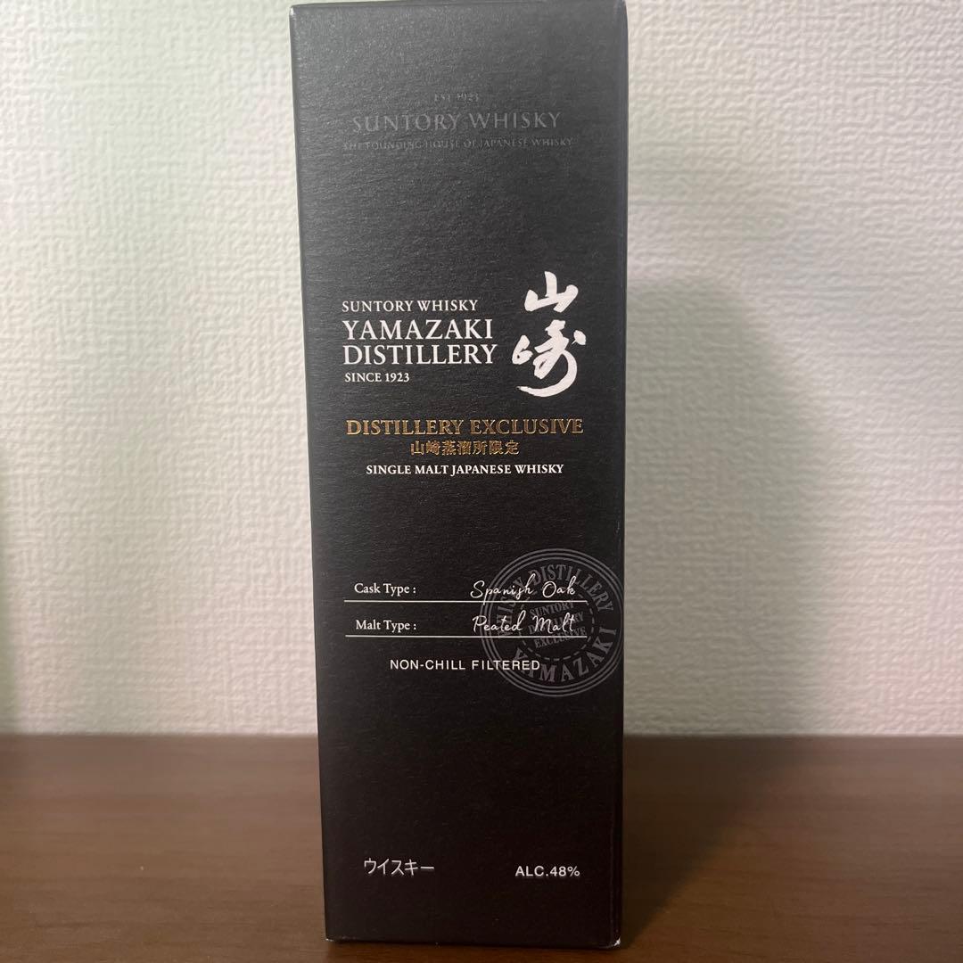 山崎蒸溜所限定ウイスキー スパニッシュオーク樽 180ml - メルカリ