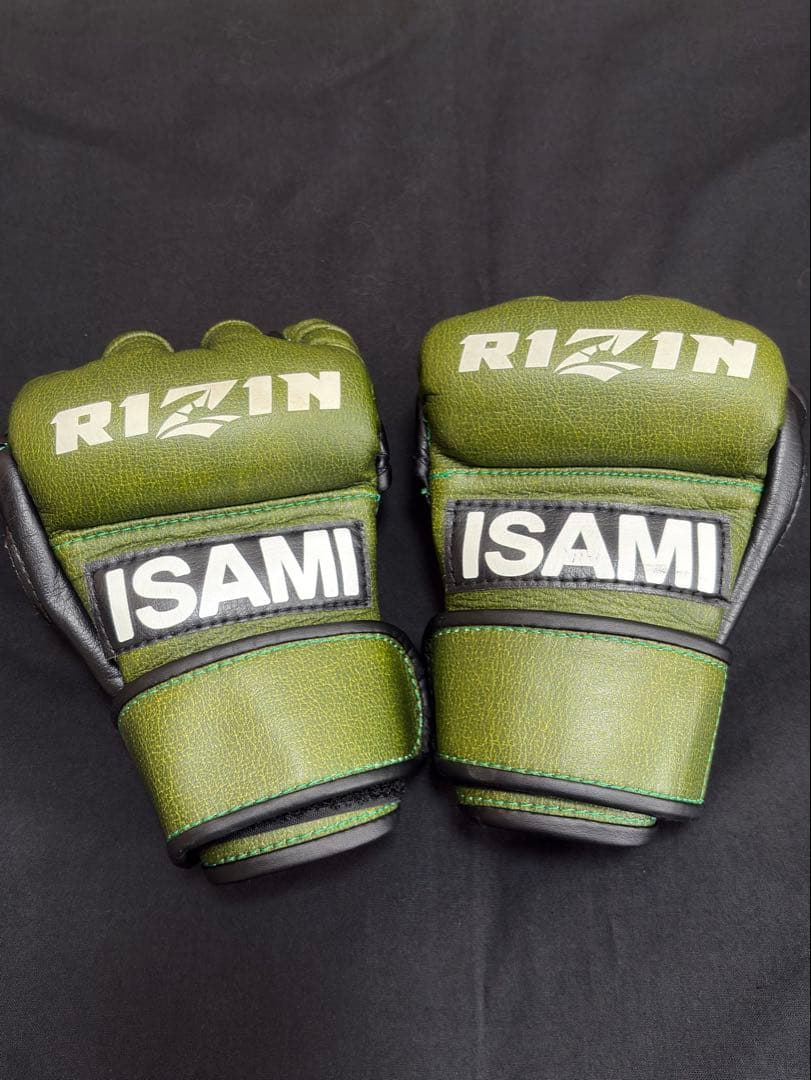 オープンフィンガーグローブ rizin モデル isami - メルカリ