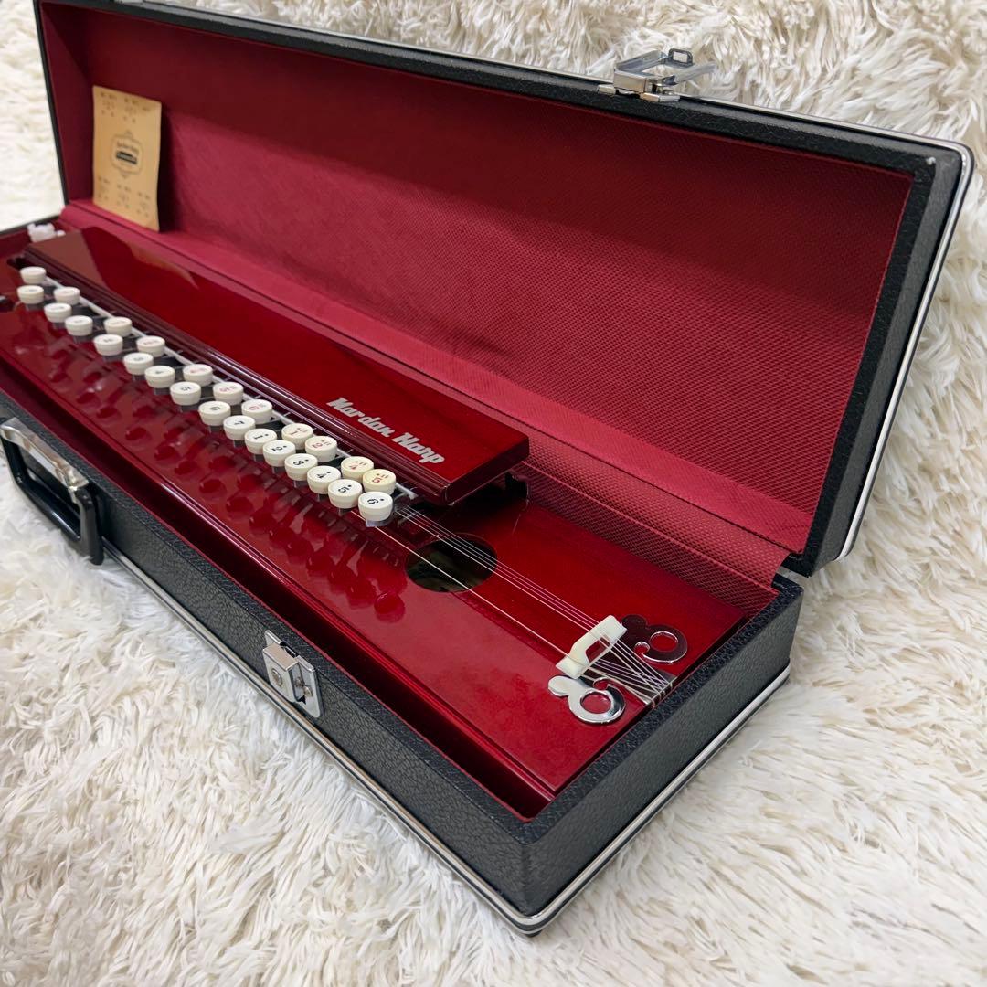 ナルダン楽器製 ナルダン大正琴 Nardan Harp ハードケース付き 琴