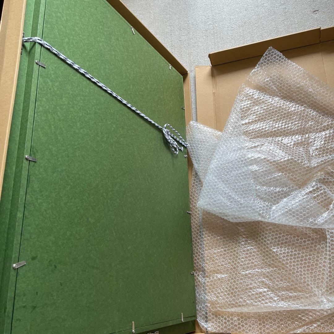 モナリザの模写油絵と額縁