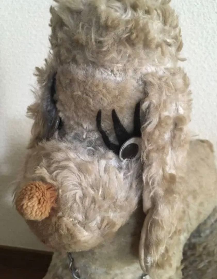 アンティーク　犬　ぬいぐるみ