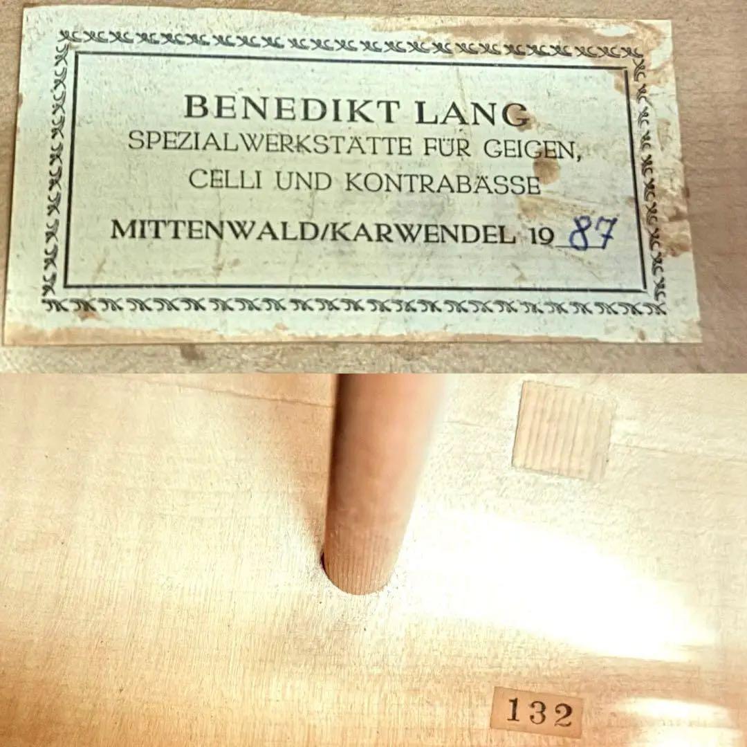 【希少】BENEDIKT LANG チェロ 132 4/4