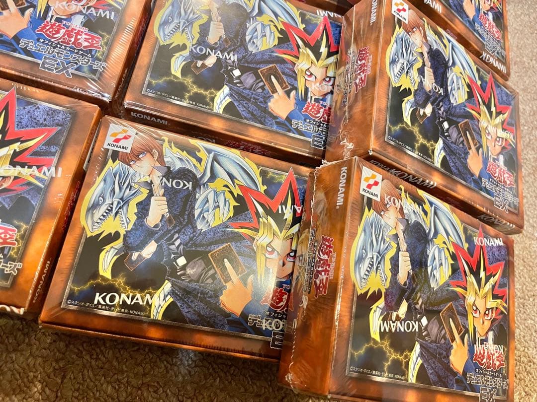 新品　遊戯王 EX 復刻版 BOX　シュリンク付き　　9BOX