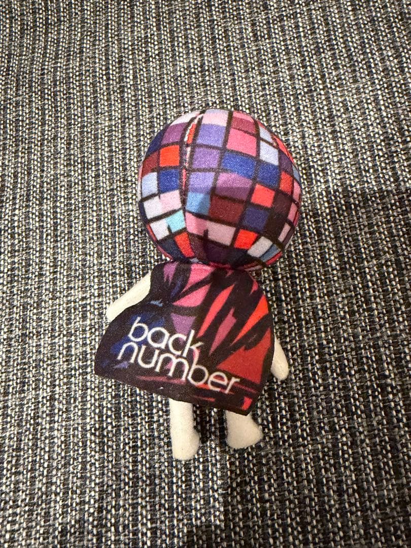 back number ミラーボールちゃんぬいぐるみキーホルダー - メルカリ