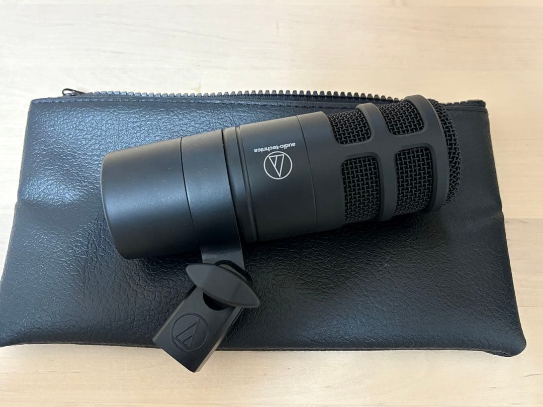 Audio-Technica ダイナミックマイク 収納ケース スタンド付