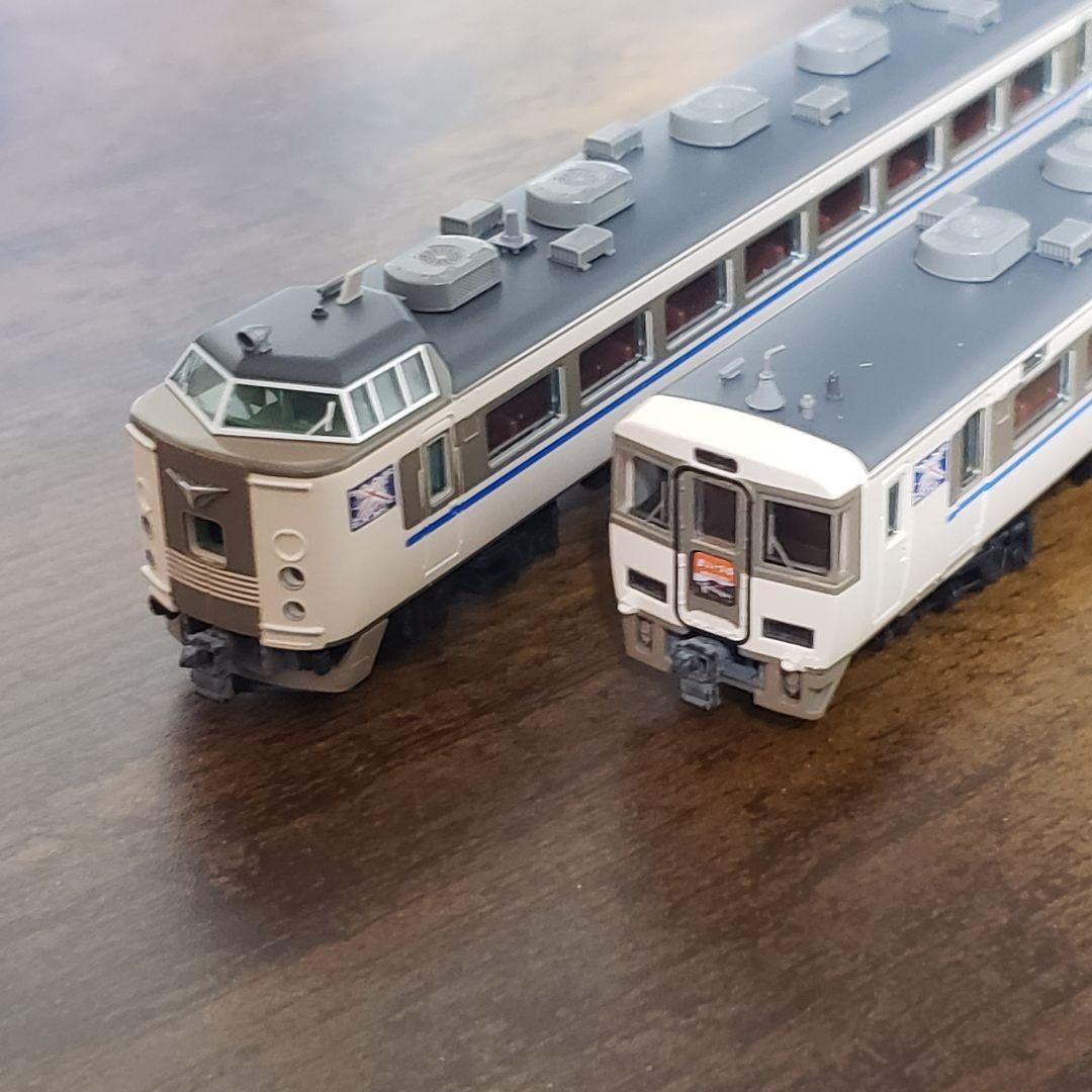 TOMIX92975 183系特急(福知山電車区・クハ183-801)7両セット 183系 福知山電車区・クハ183-801セットが入線です。ぽちフェス戦利品