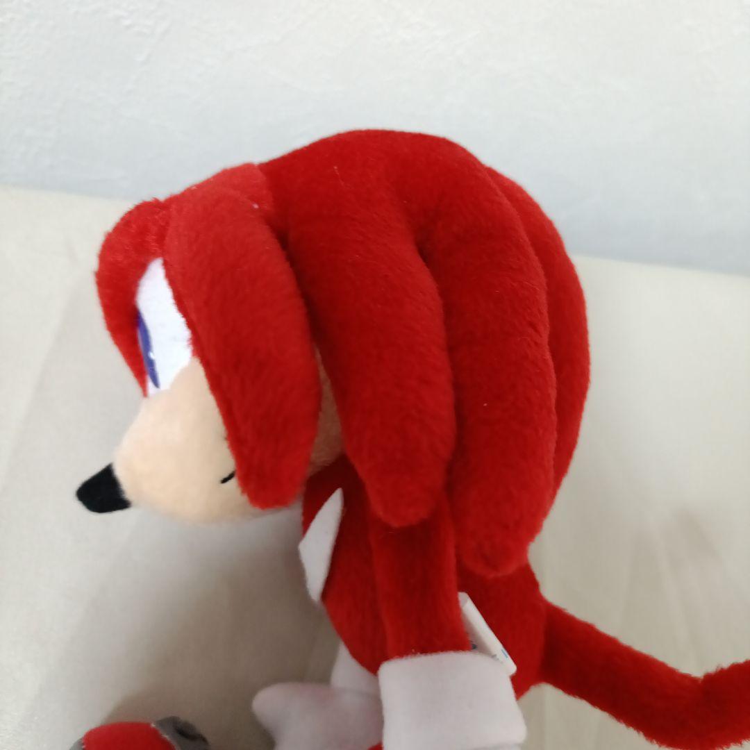 ソニックX　ナックルズ　ぬいぐるみ　2003 SEGATOYS　紙タグなし