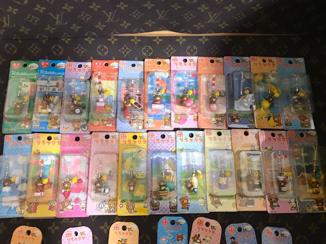 激レア、廃盤、リラックマご当地ストラップ、キーホルダーセット 20個以上