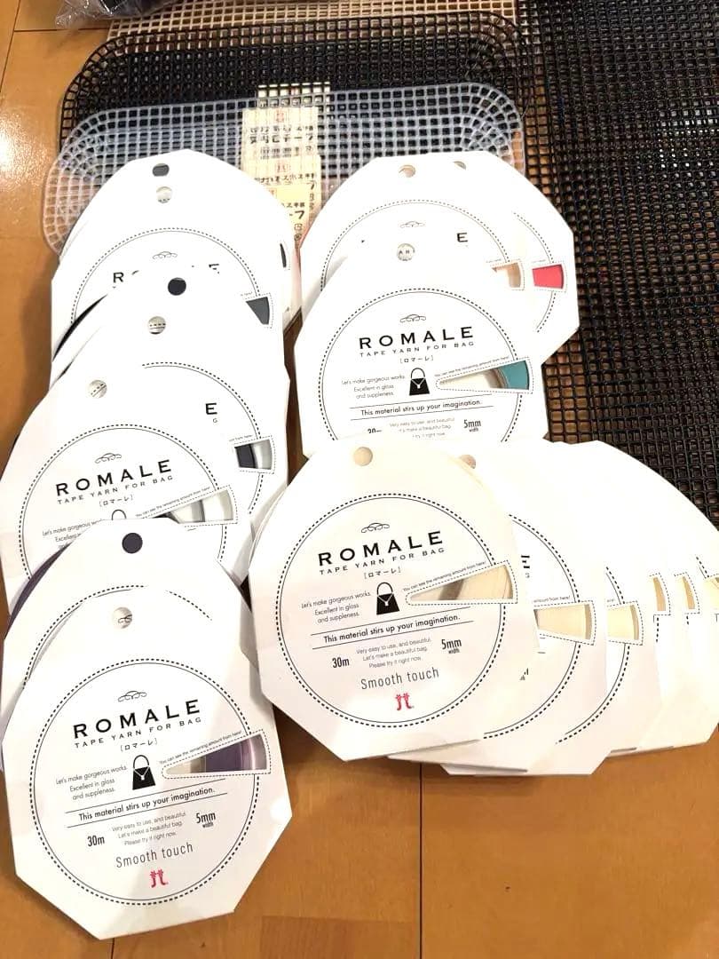 最終値下げ❗️ハマナカファインネット　ラメルヘンテープ類色々53点セット新品