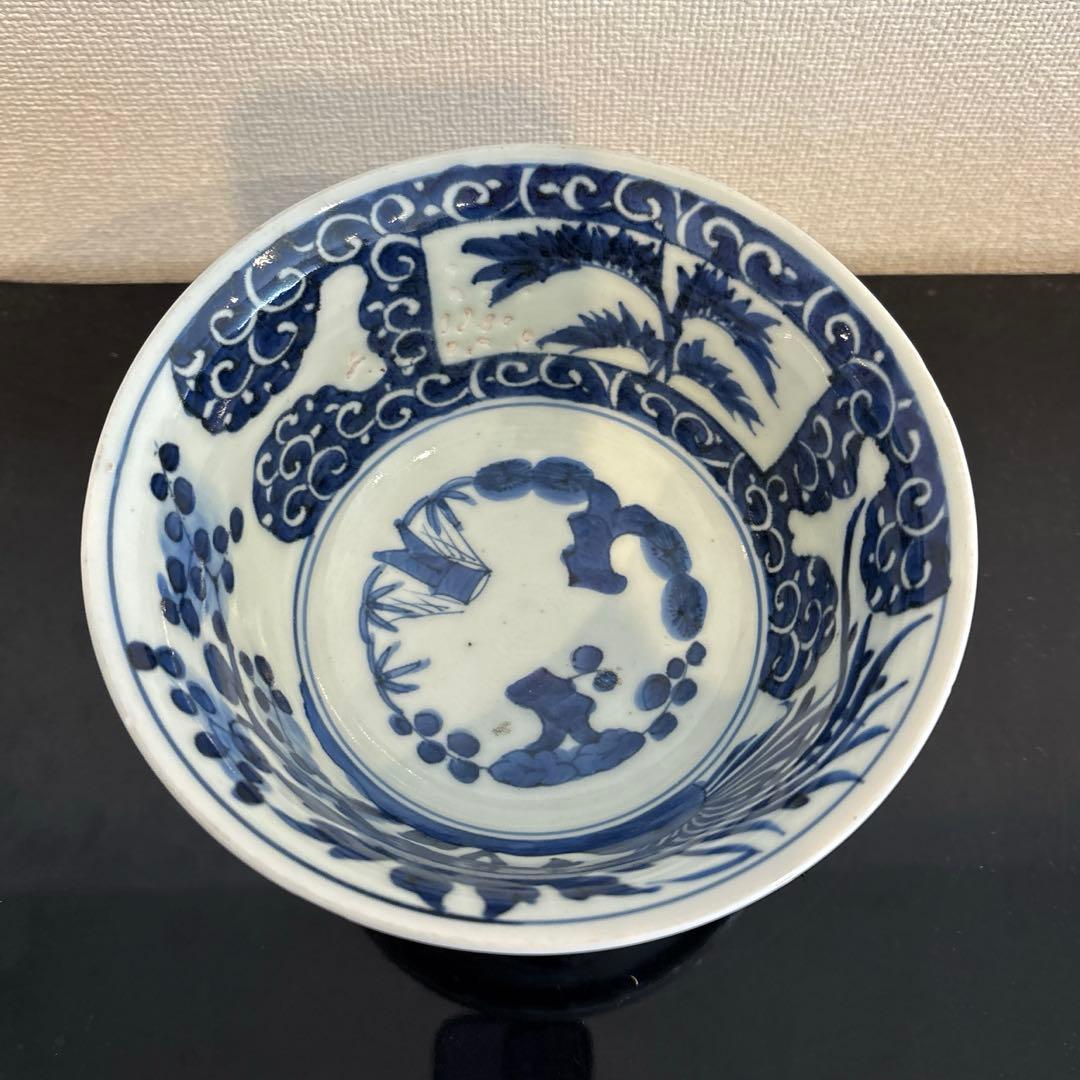 古伊万里 染付盃洗 - メルカリ